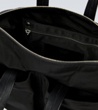Jil Sander Medium leather-trimmed tote bag