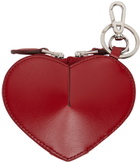 ALAÏA Red Mini 'Le Cœur' Coin Pouch