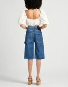 Saks Potts Womens Denim shorts in Blue