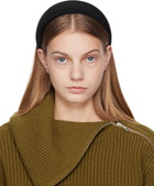 Sophie Buhai Black Classic Puffy Headband