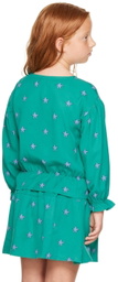 The Campamento Kids Green Stars Blouse