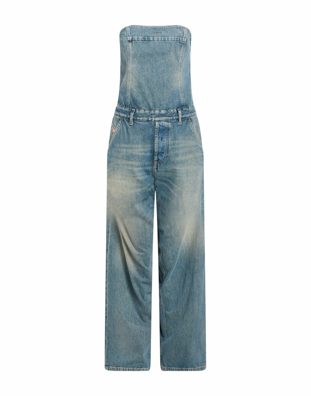 Diesel Womens Jumpsuit in Blue
