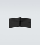 Saint Laurent - Croc-effect leather wallet