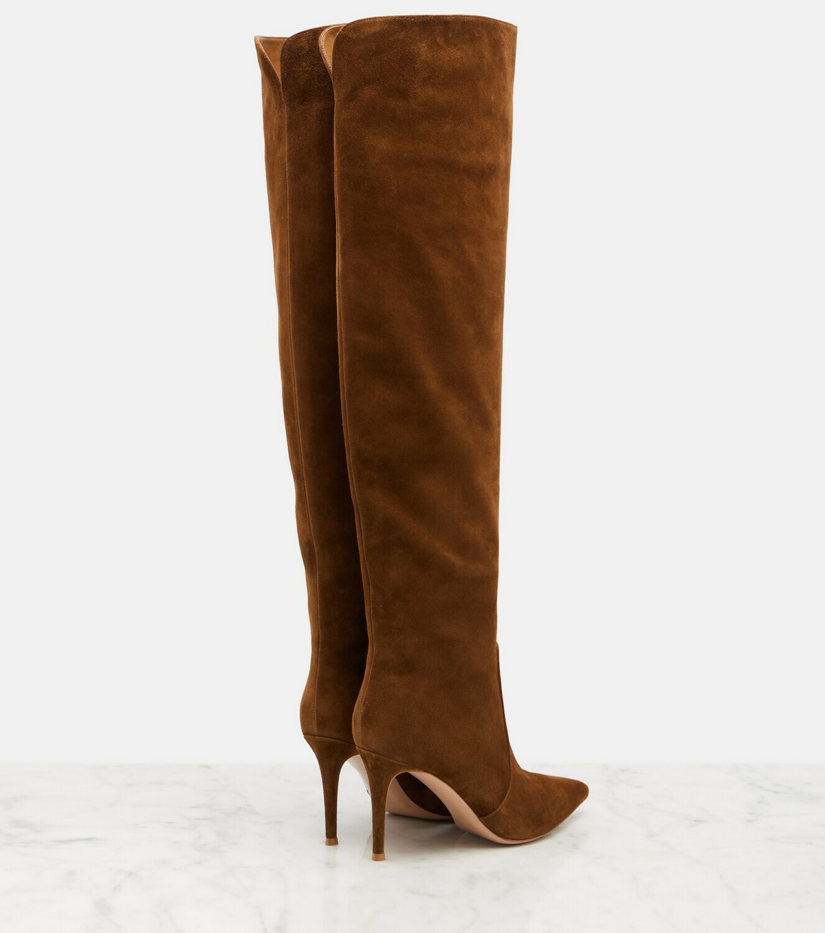 Gianvito Rossi Hansen suede knee-high boots