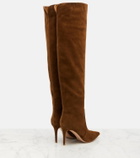 Gianvito Rossi Hansen suede knee-high boots