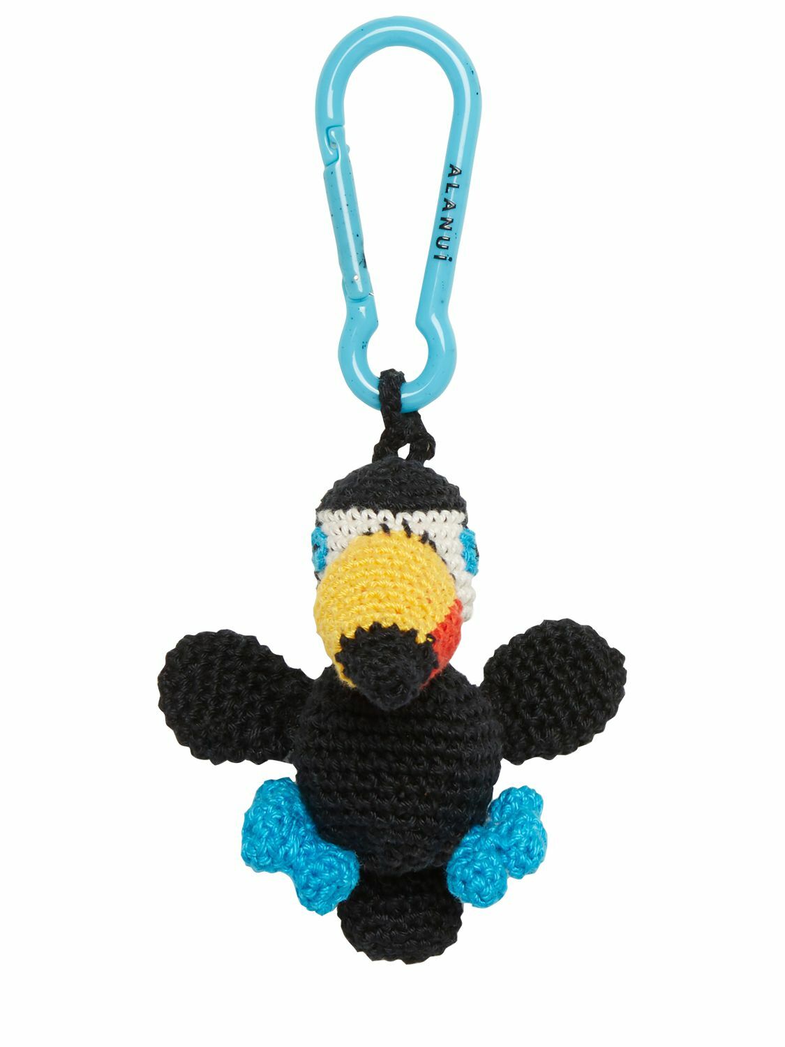 ALANUI - Toucan Cotton Crochet Key Holder Alanui