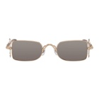 Matsuda Gold Brushed 10611H Sunglasses