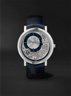 Piaget - Altiplano Ultimate Automatic 41mm 18-Karat White Gold and Alligator Watch, Ref. No. G0A45123