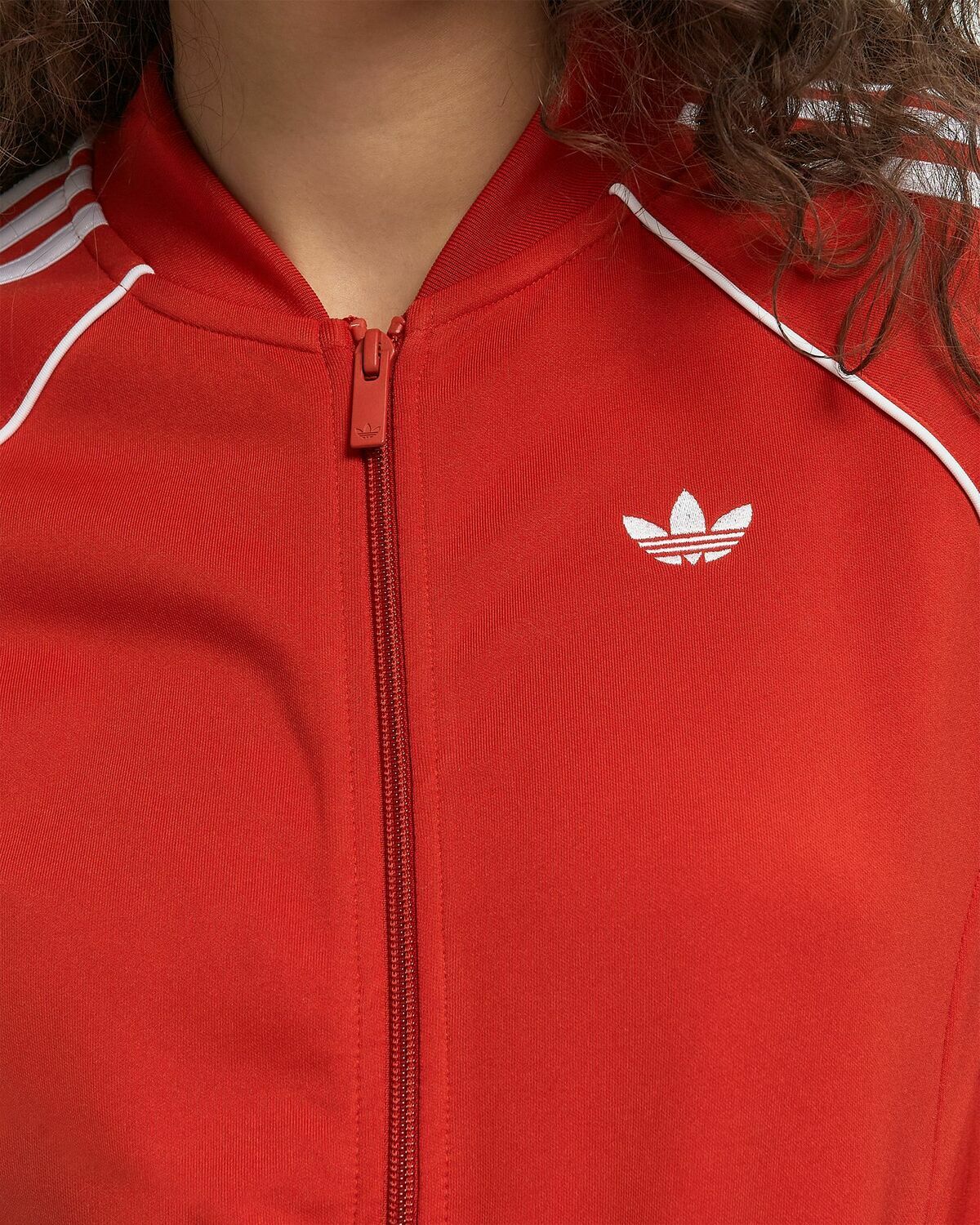 Adidas SST TRACKTOP Red Womens Track Jacket
