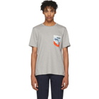 Paul Smith Grey Contrast Pocket T-Shirt