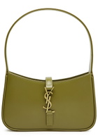 Saint Laurent Le 5 à 7 Mini Leather Shoulder bag - Olive - One Size
