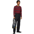 Loewe Black Wool Cargo Pocket Trousers