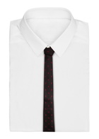 Alexander Mcqueen Skull and Polka-dot Jacquard Silk tie - Black - One Size