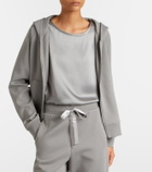 'S Max Mara Cotton-blend jersey hoodie