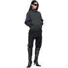 Balenciaga Black City Harness Tall Boots