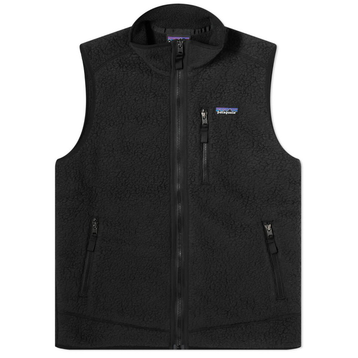 Photo: Patagonia Men's Retro Pile Vest in Black