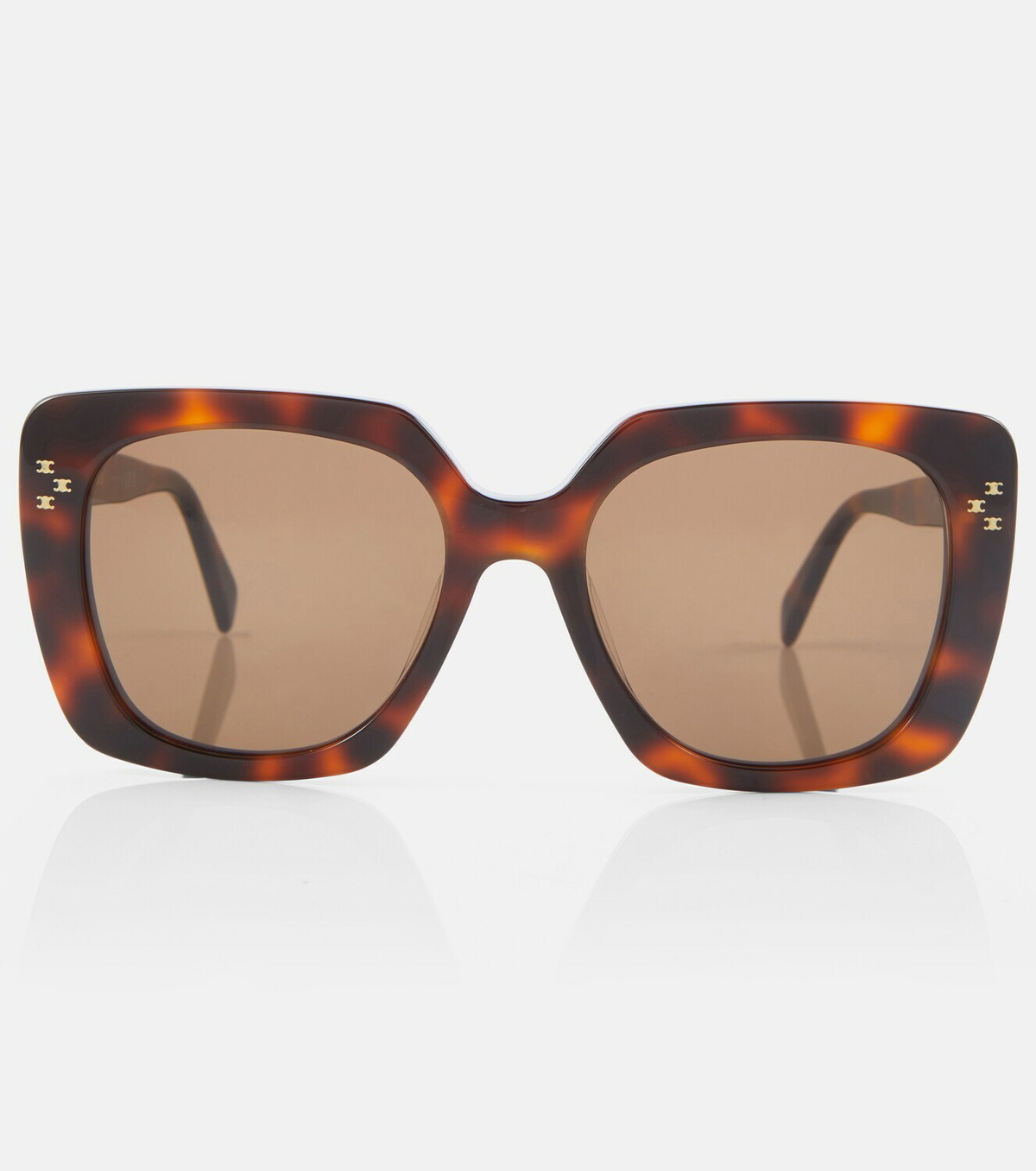 サングラス Celine Eyewear Oversized square sunglasses Black Oversized square-frame acetate sunglasses | CELINE