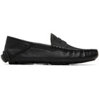 Polo Ralph Lauren Black Anders Leather Driver Loafers