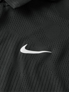Nike Golf - Tour Dri-FIT Jacquard Golf Polo Shirt - Black