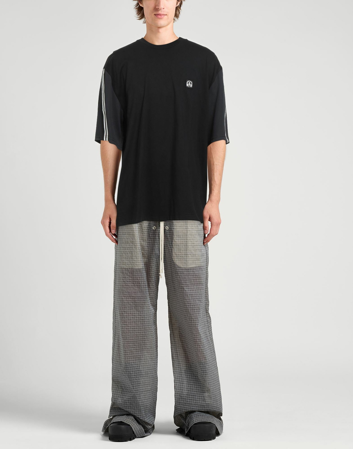 Neil Barrett Mens T-shirt in Black