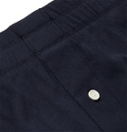 Entireworld - Slim-Fit Organic Cotton-Jersey Boxer Shorts - Blue