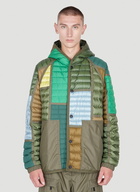 Moncler Grenoble - Raron Patchwork Jacket in Khaki