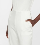 Alex Perry Bridal Slaine satin-crêpe jumpsuit