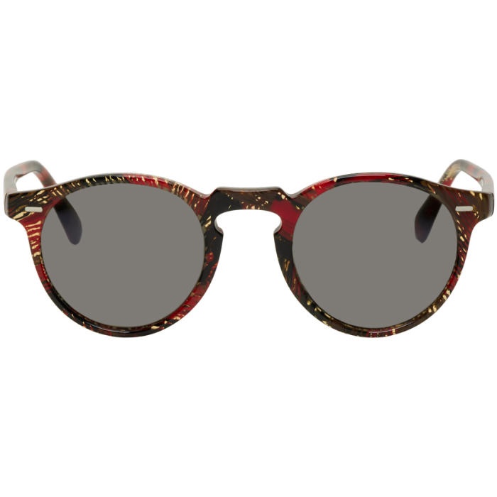 Photo: Oliver Peoples pour Alain Mikli Red Gregory Peck Sunglasses