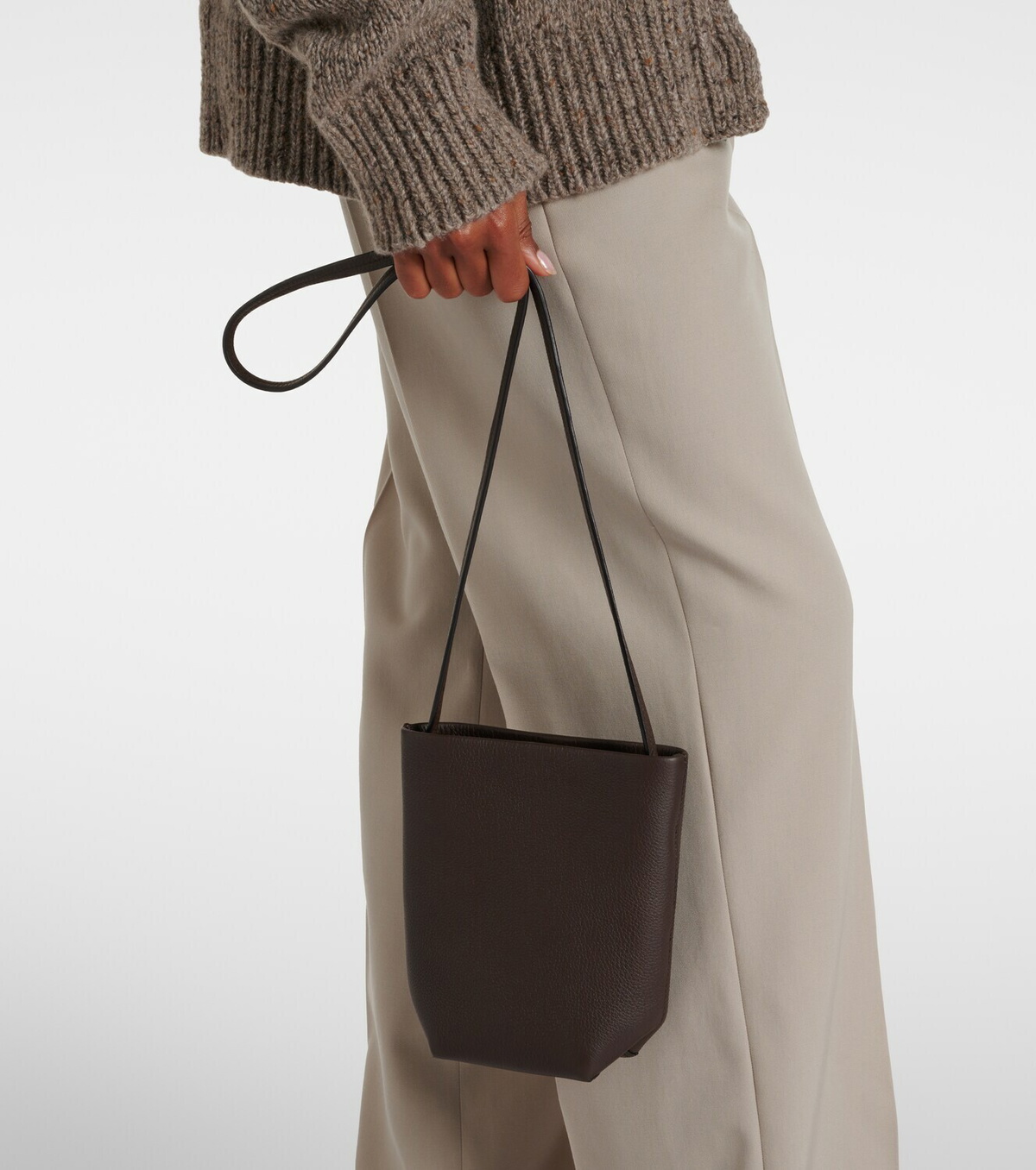 The Row Leather crossbody bag