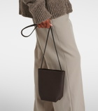 The Row Leather crossbody bag