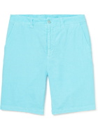 120% - Linen Shorts - Blue