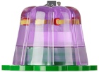 Edie Parker Purple & Green Jello Tabletop Lighter