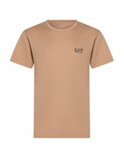 Ea7 Mens T-shirt Light brown