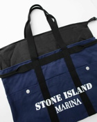 Stone Island Marina Beach Bag Blue - Mens - Tote & Shopping Bags