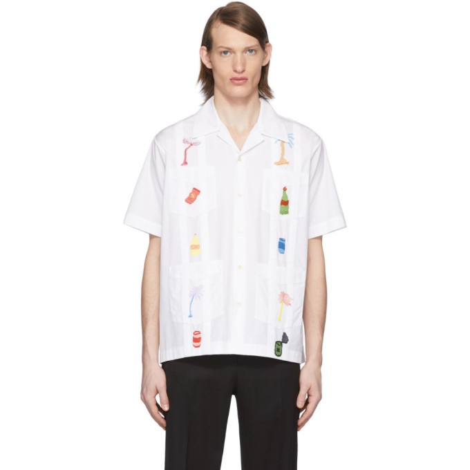 Photo: Marni White Embroidered Shirt