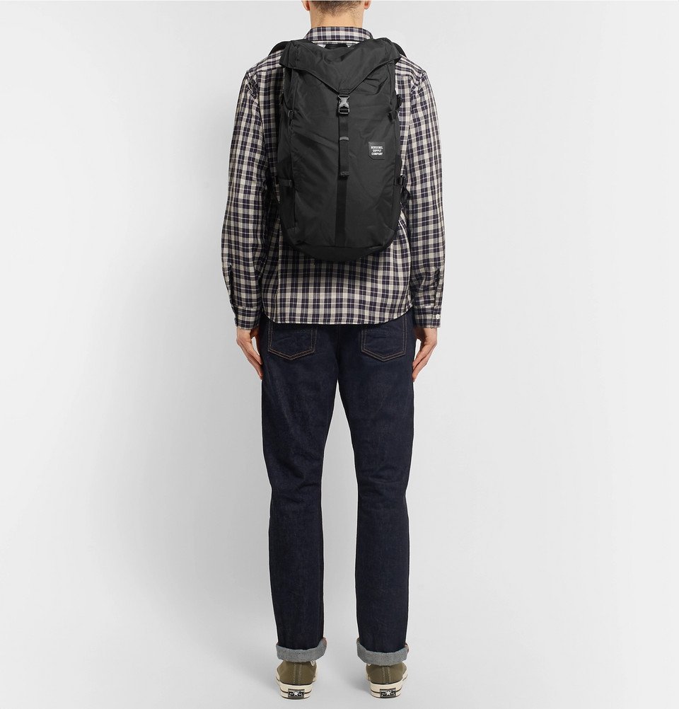 Herschel Supply Co Trail Barlow Tech Nylon Backpack Men Black