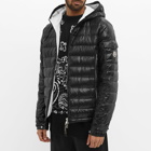 Moncler Men's Galion Hooded Down Jacket in Black