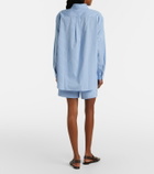 Polo Ralph Lauren x Wimbledon striped cotton shorts
