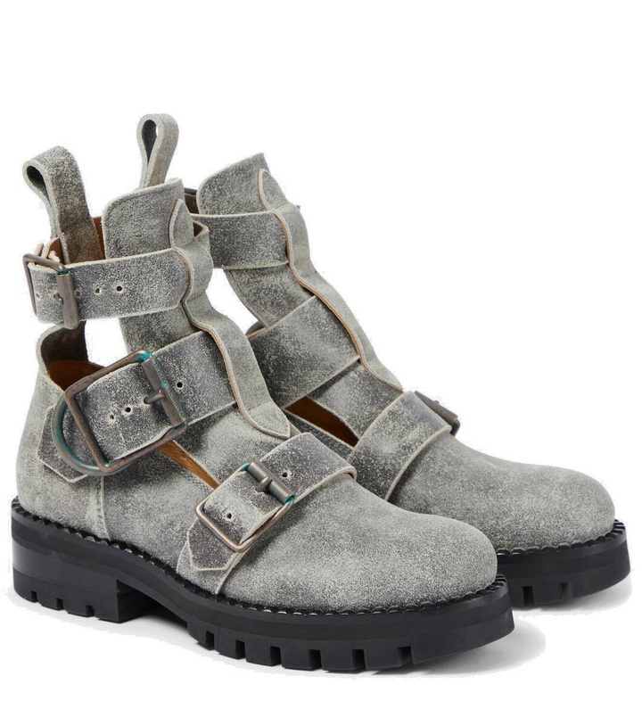 Photo: Vivienne Westwood Cut-out leather ankle boots