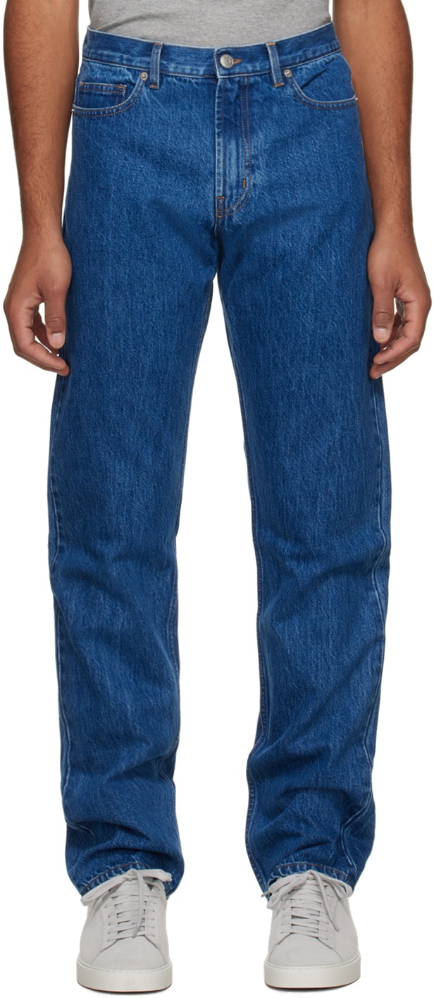 Photo: NORSE PROJECTS Blue Five-Pocket Jeans
