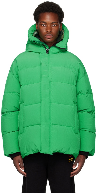 Photo: Doublet Green Animal Down Jacket