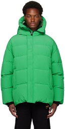 Doublet Green Animal Down Jacket
