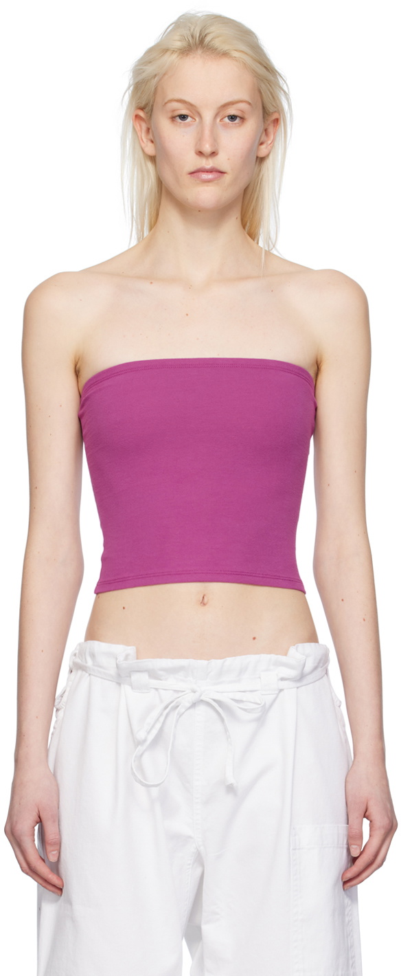 Gil Rodriguez Pink Convertible Tube Top