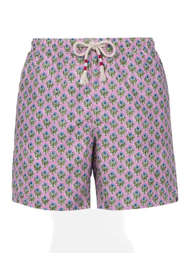 Photo: MC2 Saint Barth Man Mid-length Swim-shorts Caprese