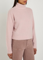 Paige Viviana Roll-neck Knit Jumper Pink