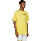 Raf Simons Yellow Regular Fit Drugs T-Shirt