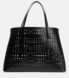 Alaïa Mina 50 Large leather tote bag