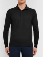 Loro Piana - Baby Cashmere Polo Shirt - Black
