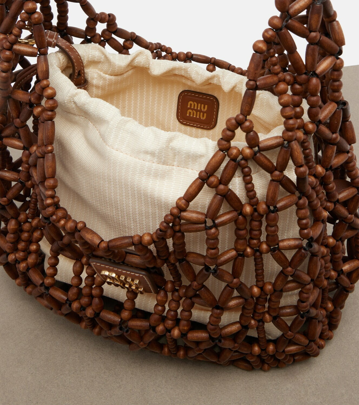 Miu Miu Beaded shoulder bag