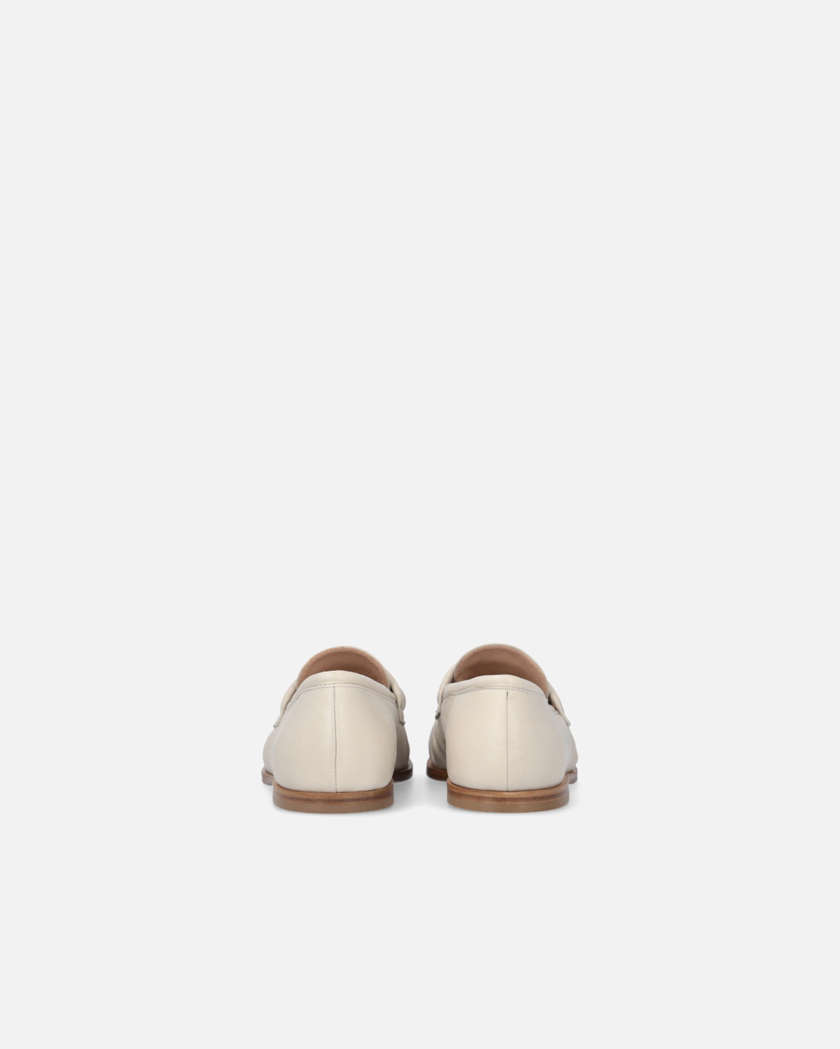 Pinko Nappa Leather Moccasins With Logo Yoghurt